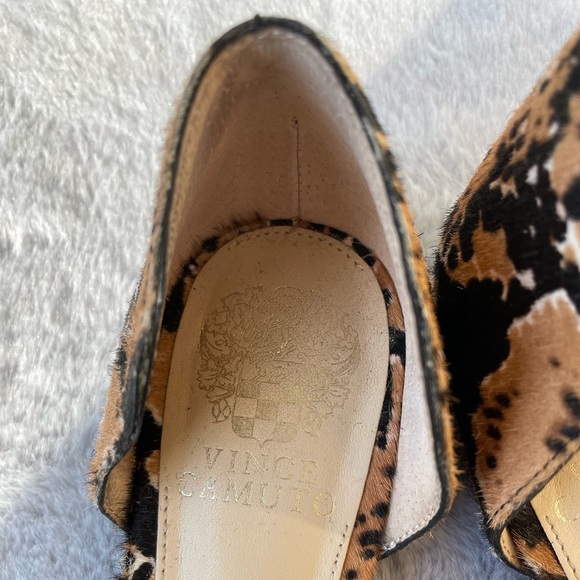 Vince Camuto Animal Print Cow Hair Flats - Picture 5 of 13